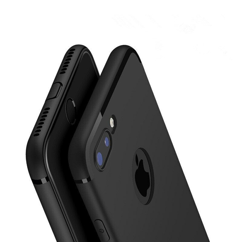 матово-чёрный чехол для iPhone